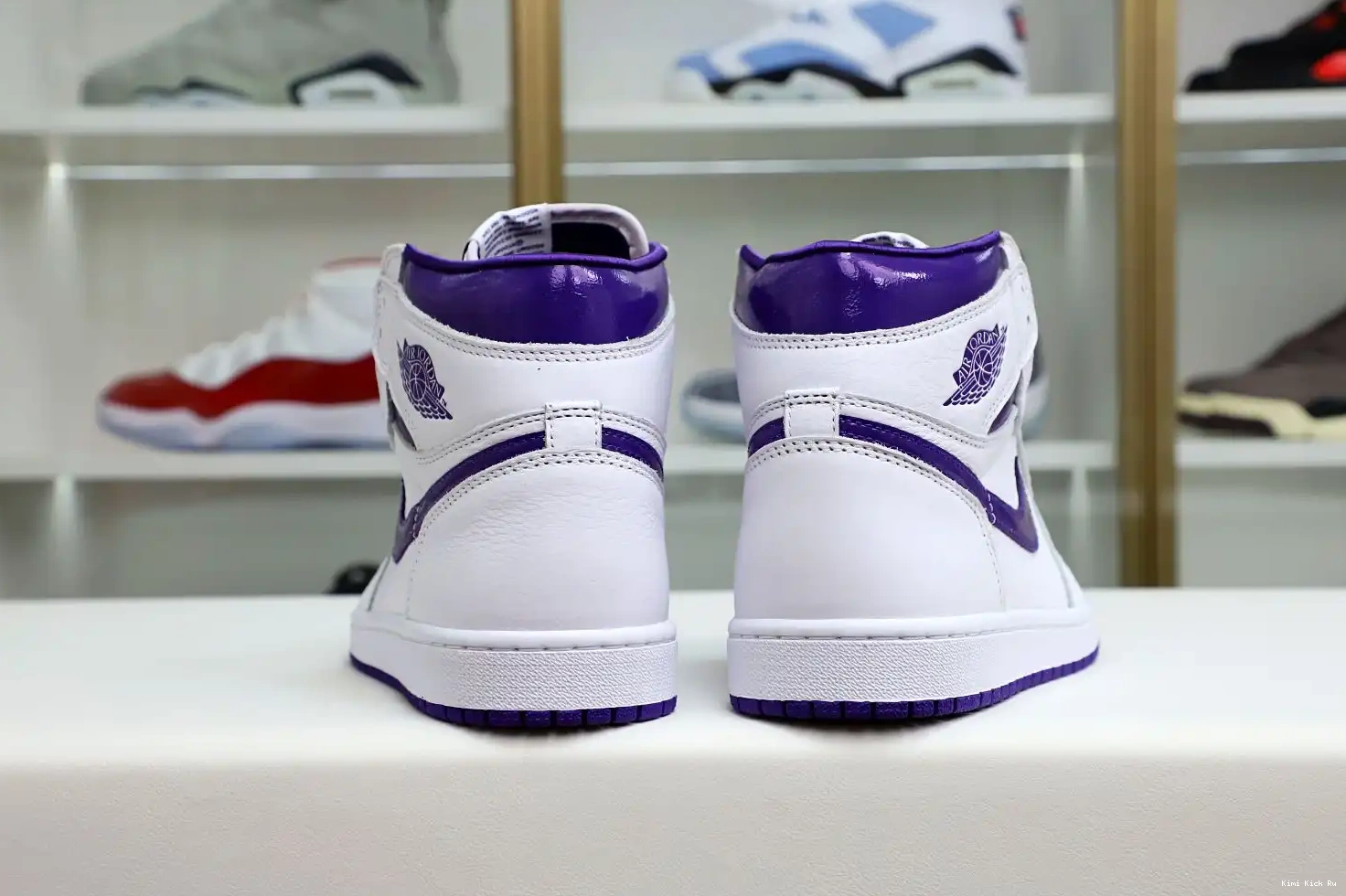 Air High OG 1 Kimikick Court Purple Jordan 0806